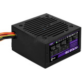 Блок питания 750W Aerocool VX-750 PLUS, ATX, APFC, 20+4 pin, 4+4pin, 6*Sata, 3*Molex, 1*FDD, 2*PCI-E 6+2 pin, вентилятор 12 см, кабель питания, Чёрный