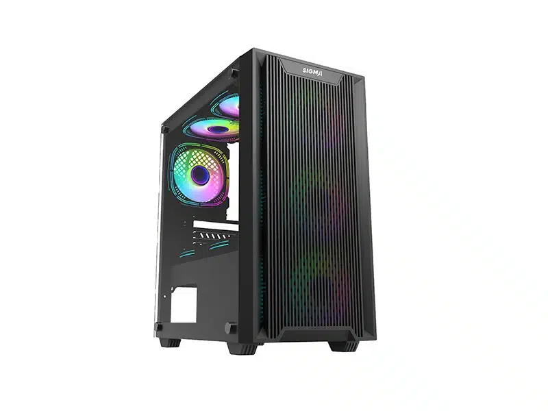 Корпус SIGMA SX-1906A (mATX, 1xUSB 3.0, 2xUSB 2.0, Audio, 1x2.5" SSD, 3x3.5" HDD, 345×195×405mm) БЕЗ ВЕНТИЛЯТОРОВ В КОМПЛЕКТЕ