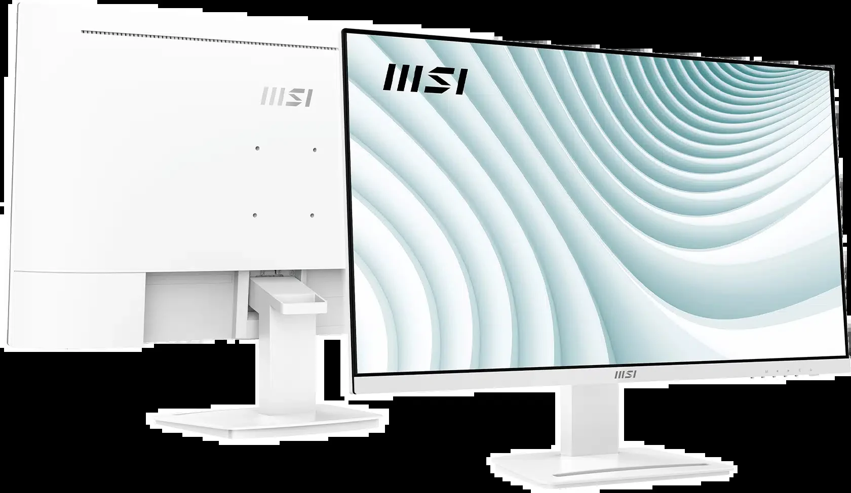 Монитор 27" MSI PRO MP273AW (1920×1080, IPS, 1ms/4ms, 100Hz, 300cd/m2, 1000:1, 178°/178°, HDMI, DP, VESA 75x75, HDMI cable) White