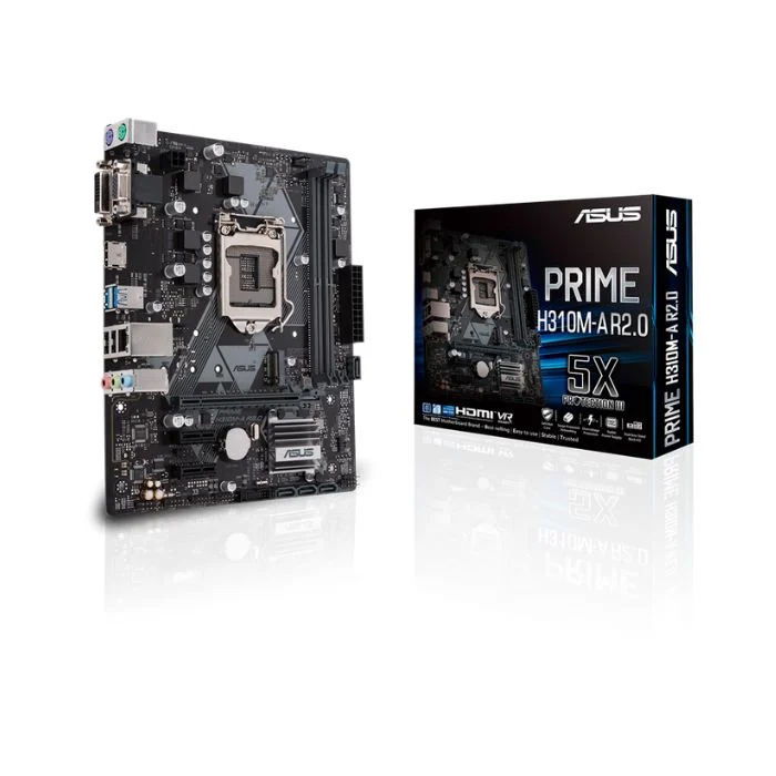 MB LGA1151v2 Asus H310M-R,2xDDR4,10xUSB,USB 3.1,mATX,PCIe,PCIe16x VGA DVI HDMI