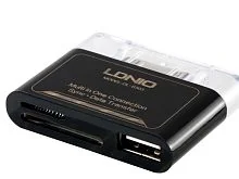 Переходник-кардридер для samsung TAB LDNIO DL-S303 (USB,micro SD,SD)