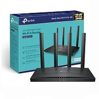 Роутер Wi-Fi TP-LINK Archer AX12 AX1500 Dual-Band Wi-Fi 6, 1201Mb/s 5GHz/+300Mb/s 2.4GHz, 3xLAN 1Gb/s, 1x WAN, 4 антенны, MU-MIMO