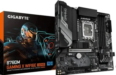 MB LGA1700 GIGABYTE B760M G X WF6E GEN5,4xDDR5,15xUSB,4xSATA3,ATX,M.2,PCIe16x, 2PCIe1x,HDMI,DP,WiFi