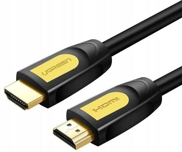 Кабель UGREEN HD101 HDMI v1.4, 3м, чёрно-жёлтый 10130