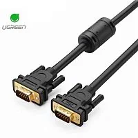 Кабель UGREEN VG101 VGA- VGA, 10м, чёрный 11633