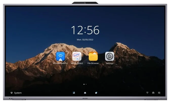 Interactive Flat Panel HIKVISION DS-D5B65RB/HP 65" 3840×2160 Android 14.0 8GB/128GB WebCam 8мп