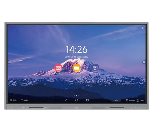 Interactive Flat Panel UNIVIEW MW3575-U-CE 75'' 3840x2160,Android 13, 8GB/128GB,20касаний