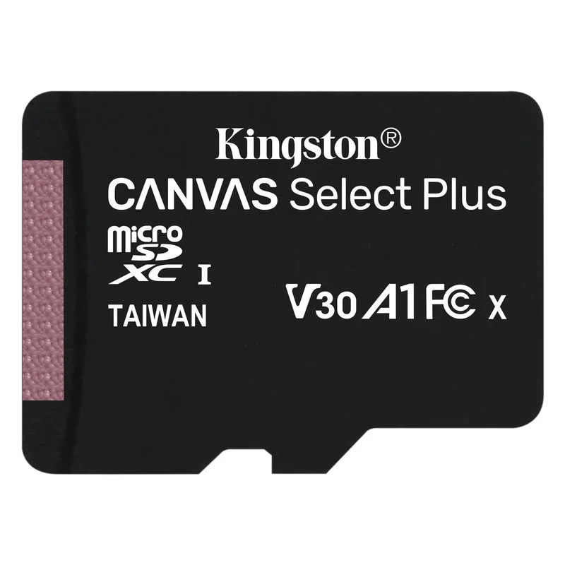 Micro Secure Digital Card (Trans Flash) 64GB HC10 KINGSTON Canvas Select Plus 100R A1 C10