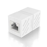 Соединитель сетевой UGREEN NW114 (RJ-45- RJ45),белый 20311