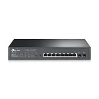 Коммутатор сетевой PoE TP-LINK SG2210P(UN) (2xSFP 1Gb/s, 8xPoE 1Gb/s, 20Gb/s) 53W