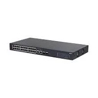 Коммутатор сетевой PoE DAHUA DH-CS4226-24ET-240 (2xSFP 1Gb/s, 2xUpLink 1Gb/s, 24x100Mb/s, /8.8Gbps, PoE) 265W