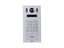 Вызывная панель многоквартирная Dahua DHI-VTO6221E-P (2MP/ механ кнопки/ built-in Mic&Speaker/ mSD/ упр замком/ LAN/ DC 12V/ PoE/ IK10/ IP65/ серый)