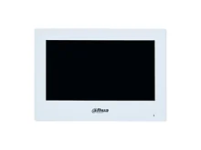 Монитор IP видеодомофона Dahua DHI-VTH2621GW-WP (Wi-Fi/ 7" сенсорный LCD/ built-in Mic&Speaker/ LAN/ DC 12V/PoE/белый)