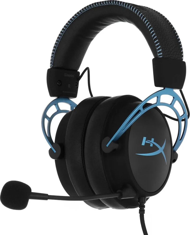 Наушники с микрофоном HYPERX 4P5L3AA (HX-HSCAS-BL/WW) Cloud Alpha S (Blue) jack 3.5 mm BLACK/BLUE
