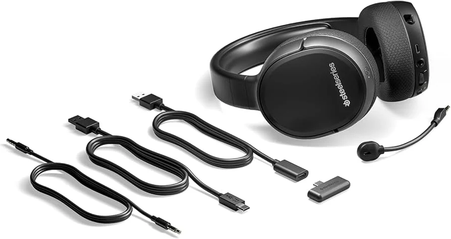 Наушники с микрофоном SteelSeries Arctis 1 Wireless USB BLACK