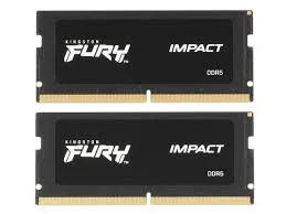 SODIMM DDR5 32GB (16GBx2) PC-48000 (6000MHz) KINGSTON FURY IMPACT KF560S38IBK2-32