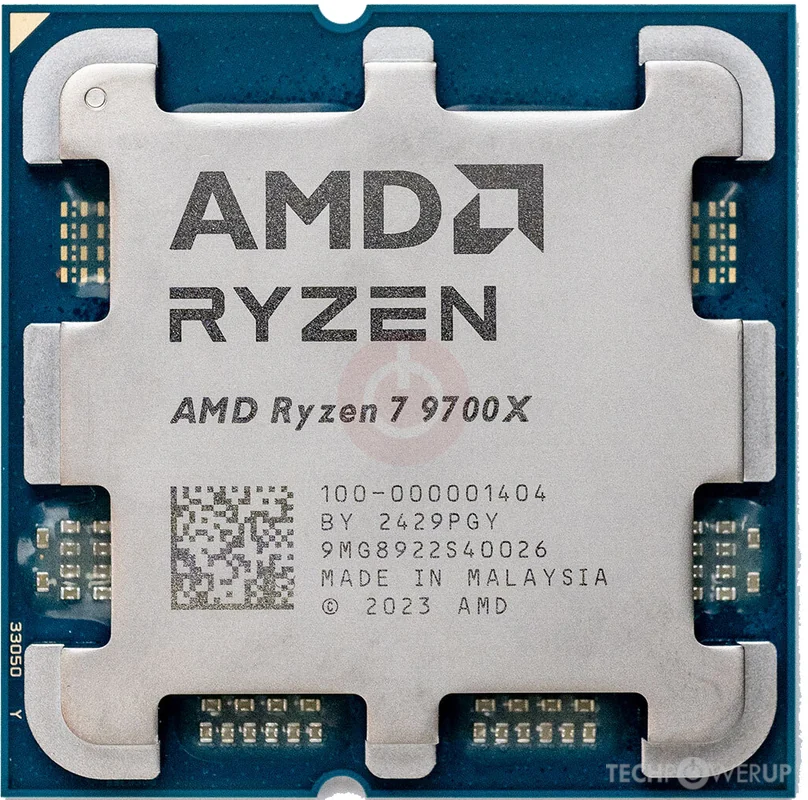 CPU AM5 AMD RYZEN 7 9700X 3.8-5.5GHz,32MB Cache L3, 8Cores + 16Threads,Tray, Granite Ridge
