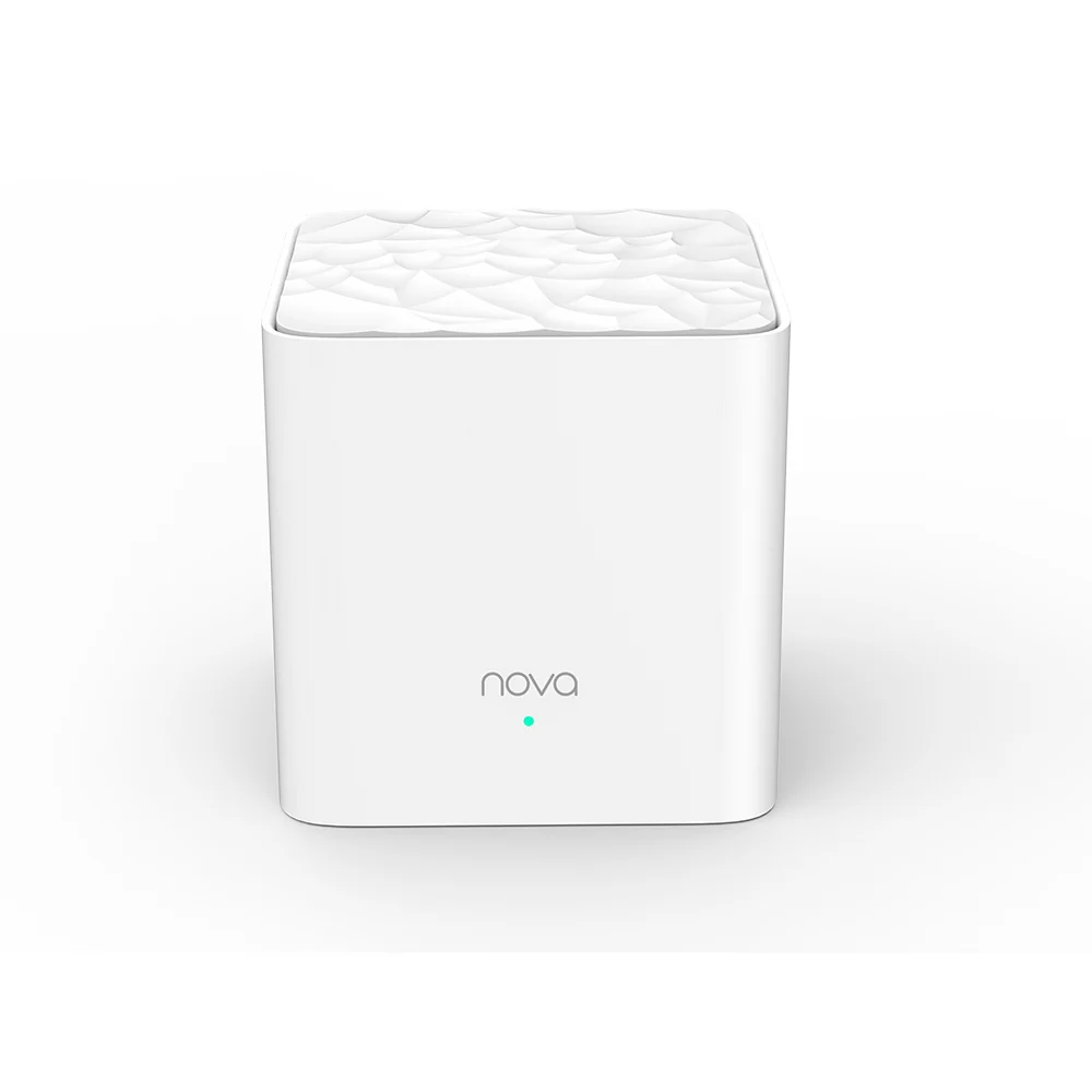 Wireless Mesh Wi-Fi System Tenda NOVA MW3(2-pack) AC1200M 867Mbps on 5GHz,300Mbps on 2.4GHz 250м2