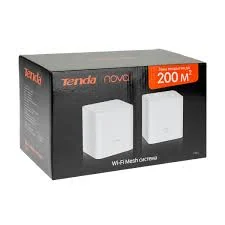 Wireless Mesh Wi-Fi System Tenda NOVA MW5(2-pack) AC1200 867Mbps on 5GHz,300Mbps on 2.4GHz 180м2