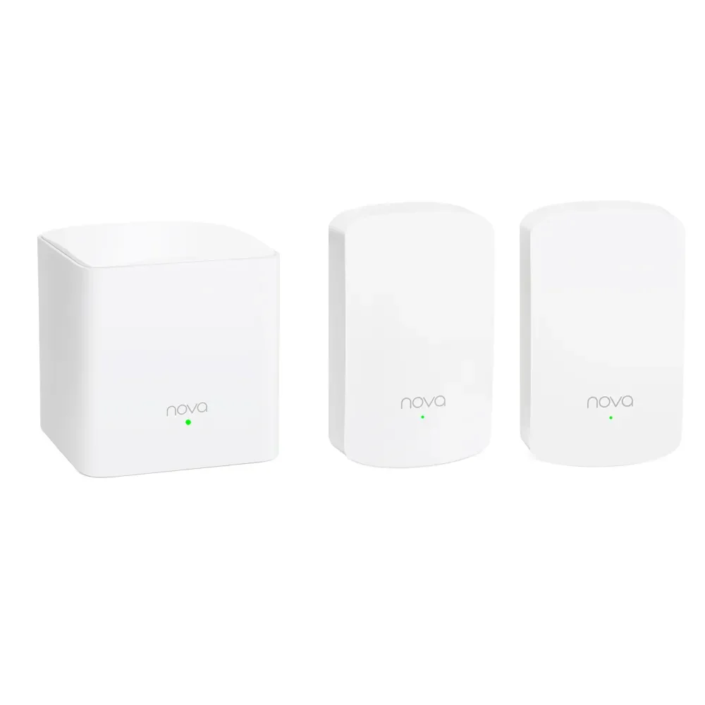 Wireless Mesh Wi-Fi System Tenda NOVA MW5(3-pack) AC1200 867Mbps on 5GHz,300Mbps on 2.4GHz 320м2