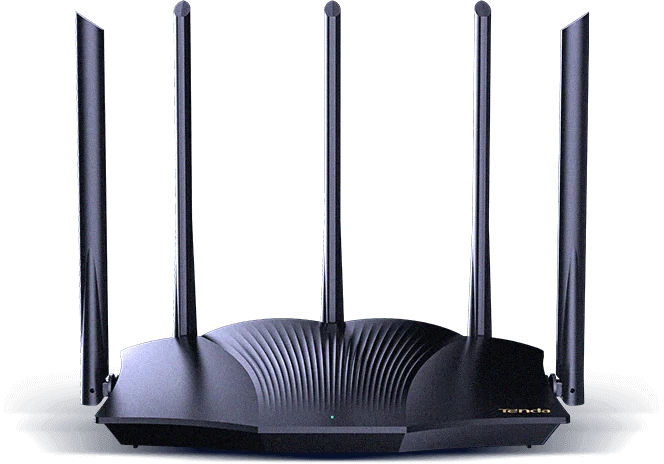 Wireless AP+Router Tenda TX12 Pro AX3000 Smart Dual Band Gigabit Router 5*6dBi Antennas 574+2402Mbs
