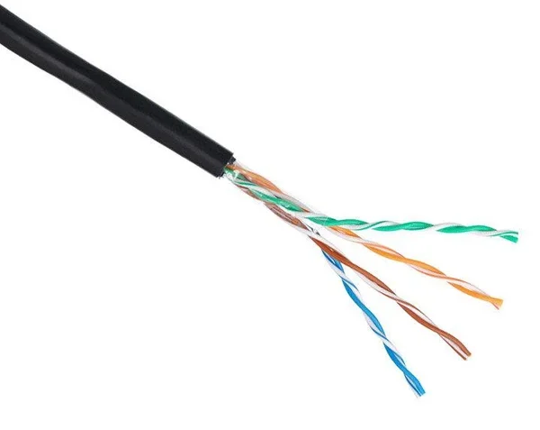 RJ- 45 Cable UTP-5e (8-жильный,медный,уличный) АндижанКабель КСВПП-5е 0,52mm (305м)