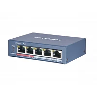 HUB Switch HIKVISION DS-3E0505P-E/M(B) 4x10/100/1000Mbps PoE,1x1000Mbpc,PoE budget:45W Metal
