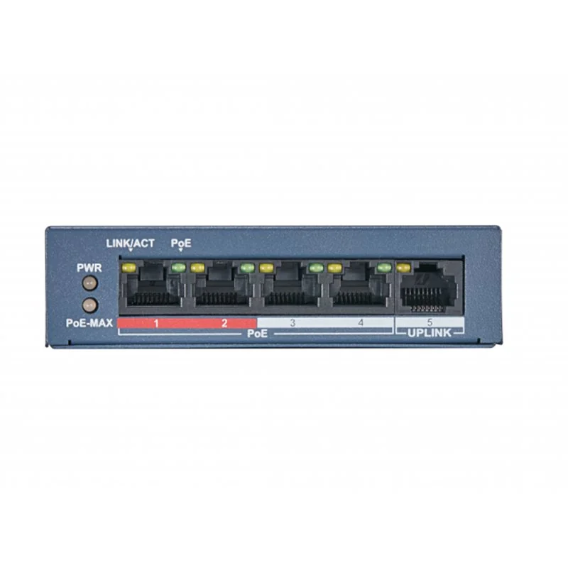 HUB Switch HIWATCH DS-S0106-MP 6-port 10/100Mbps 4-port PoE 35W