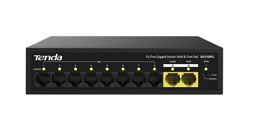 HUB Switch Tenda SG106PC 4-port PoE 1000Mbps + 2-port 1000Mbps PoE budget:55W