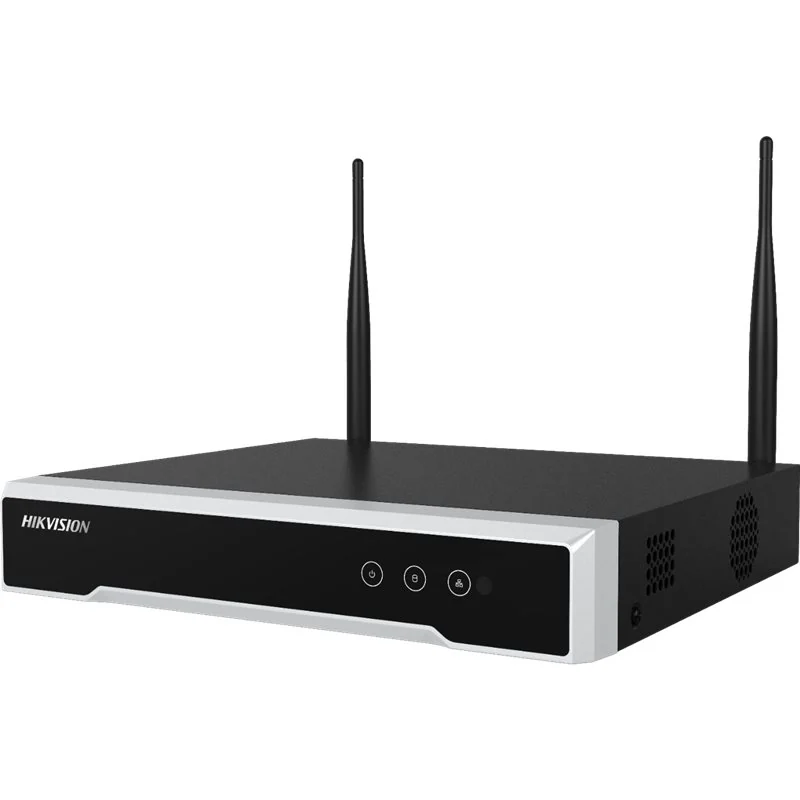 NVR HIKVISION DS-7104NI-K1/W/M(O-STD50/40 Mbps,4IP,4ch/4MP,4ch@1080P,1HDDupto6TB,H.265+,2.4GHzWiFi