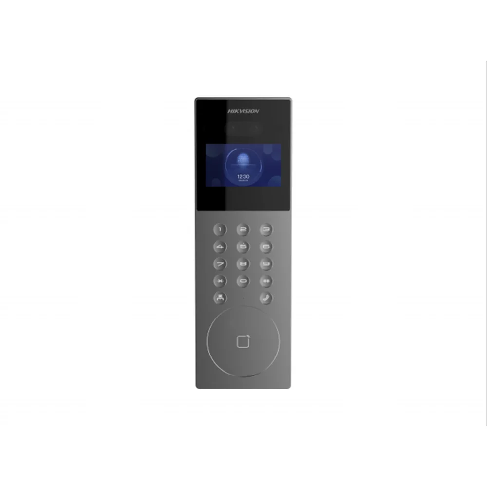 IP многоквартирная вызывная панель HIKVISION DS-KD9203-E6 (STD) 2MP,распозн.лиц,Mifare,IP65