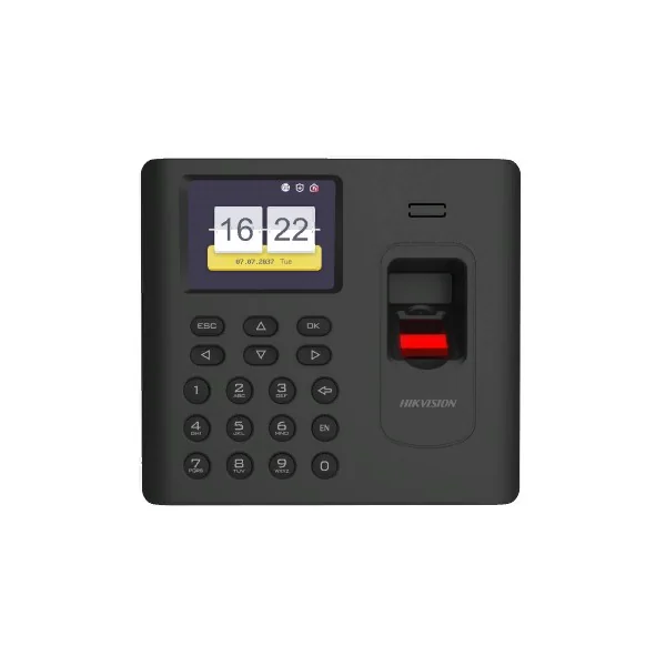 Терминал учета рабочего времени HIKVISION DS-K1A802AMF(STD) Mifare,пароль,отпечаток пальца,Wi-Fi
