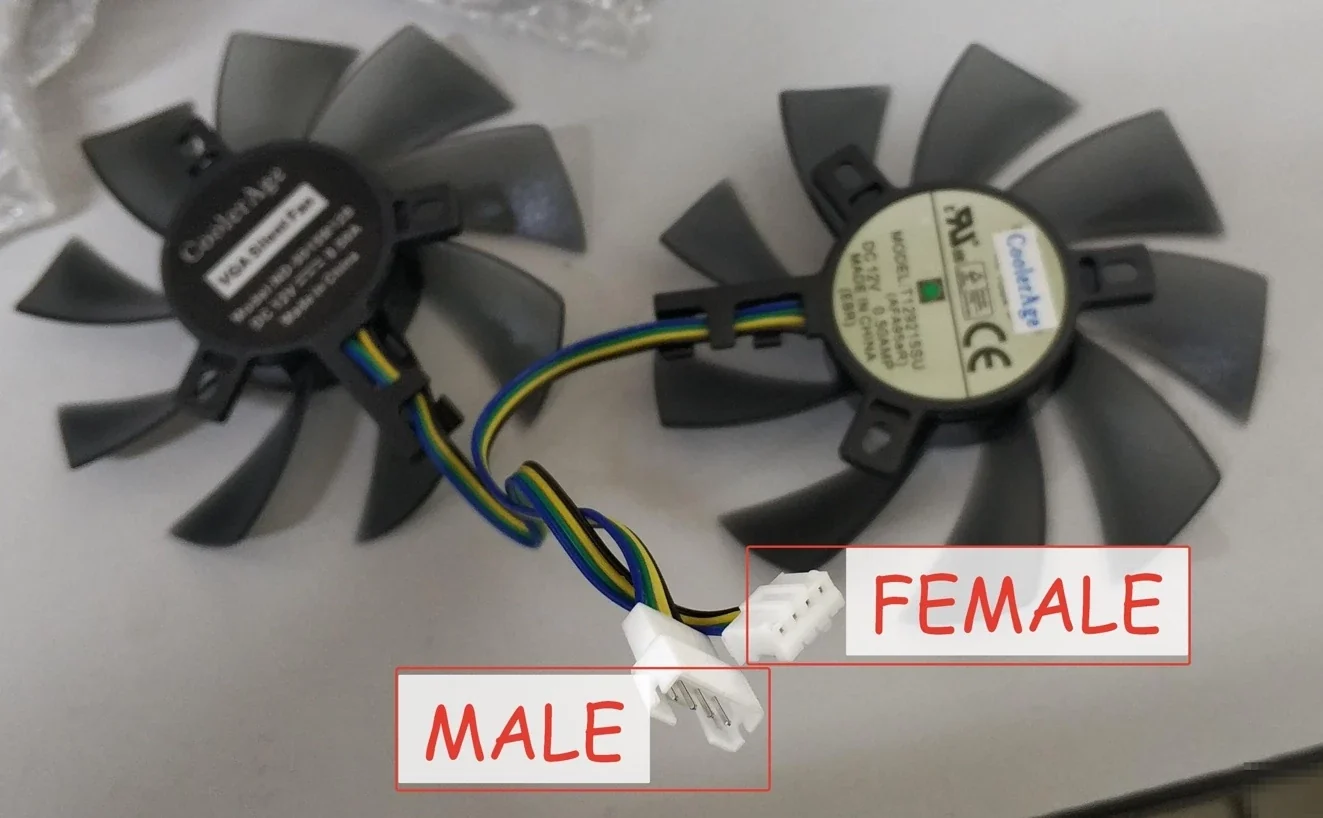 Кулер видеокарты 56мм (Ninja, Forsa) 1 Fan, 2-pin (с радиатором)