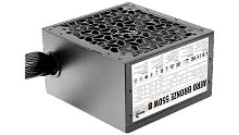 Блок питания 550W Aerocool AERO BRONZE 550W, 550W, ATX, Bronze, APFC, 20+4pin, 4+4pin, 5*Sata, 4*Molex, 2*PCI-E 6+2pin, Вентилятор 12см, Кабель питания, Чёрный