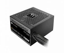 Блок питания 750W Thermaltake, Smart BX1 RGB 750W, PS-SPR-0750NHSABE-1, 750W, ATX, 80 Plus Bronze, APFC, 20+4 pin, 4+4pin, 9*Sata, 6*Molex, 1*FDD, 4*PCI-E 6+2 pin, Вентилятор RGB 12 см, Кабель питания, Чёрный