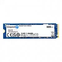 Твердотельный накопитель SSD 500GB Kingston Digital Ships NV3 M.2 2280 NVMe Read/Write up 5000/3000MB/s [SNV3S/500G] упаковка вскрыта