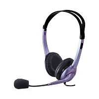 Наушники с микрофоном Genius HS-04S 50Hz-20kHz, 91dB/-54dB, Тип крепления: Дуговые, Подключение 3,5 MiniJack, Длина кабеля 1,2 м, Чёрный упаковка вскрыта