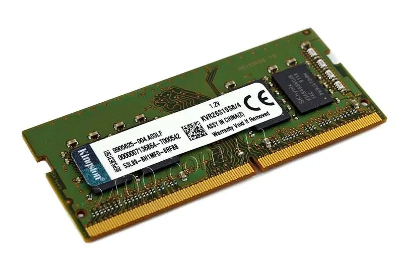 Оперативная память для ноутбука DDR4 SODIMM 4GB Kingston PC-4 (3200MHz) -S