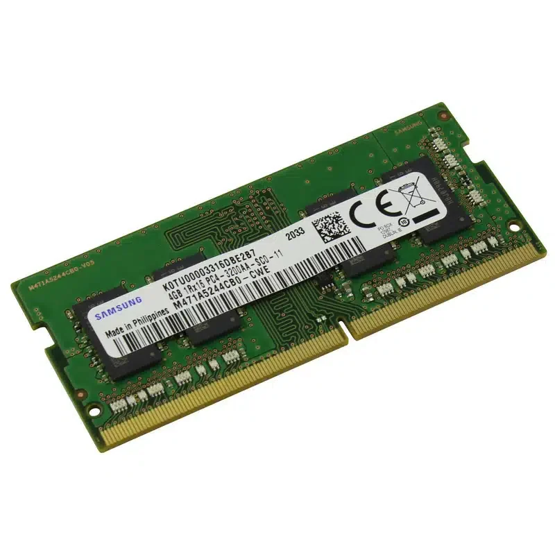 Оперативная память для ноутбука DDR4 SODIMM 8GB Samsung PC-4 (3200MHz) -S