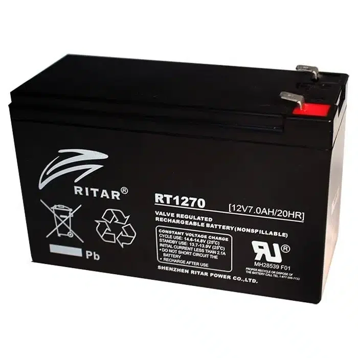 Аккумулятор 12V 7AH Ritar RT1270