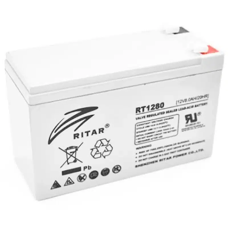 Аккумулятор 12V 8AH Ritar RT1280