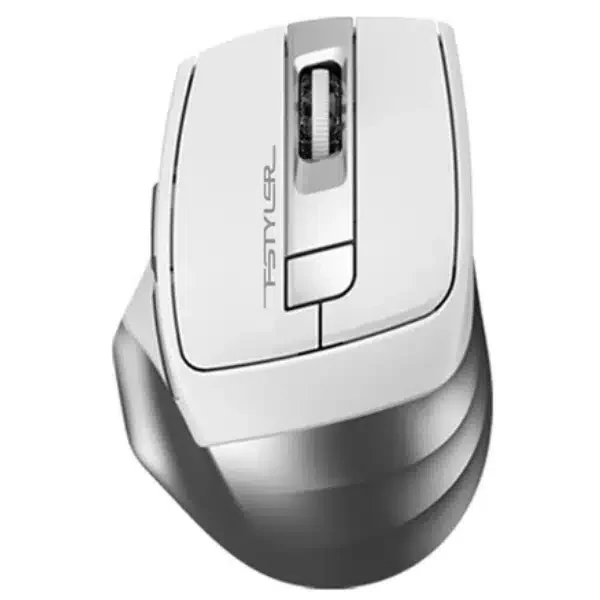 Беспроводная мышь A4Tech Fstyler FB35, колесо прокрутки,2000dpi, Bluetooth 3.0/4.0, Беспроводной 2.4 ГГц, Эффективная дистанция 10 м.,Ледяной-белый