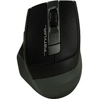 Беспроводная мышь A4Tech Fstyler FB35, колесо прокрутки,2000dpi, Bluetooth 3.0/4.0, Беспроводной 2.4 ГГц, Эффективная дистанция 10 м.,Полночь зелёная