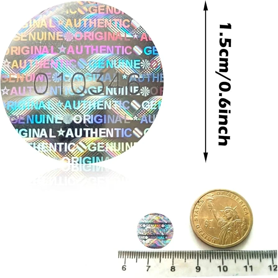 WARRANTY PROTECTION HOLOGRAM VOID LABELS STICKERS