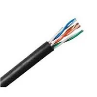Сетевой кабель UTP TENDA OUTDOOR CAT6, 4пары 0.52mm чистая медь,переплетение,0.95mm изоляция, внешний диаметр.:6.1mm, ПВХ