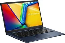 Ноутбук ASUS Vivobook 14 X1404VA-I38128 Intel Core i3-1315U (up to 4.5Ghz), 24GB DDR4, 1TB SSD m2 NVMe, 14" FHD, Type-C, HDMI, WiFi, BT, WIN11H, ENG-RUS, темно синий