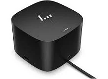 Док-станция HP Thunderbolt Dock 120W G4, поддерживает Power Delivery 3.0 до 20 В/5 А и 4 дисплея, поддержка разрешения 8K при 60 Гц, слот для замка Kensington, Thunderbolt™ 4, 1xHDMI, 2xDisplayPort, 1xUSB-C, RJ-45, 4xUSB3.2, Черный [4J0A2AA#ABU] - T