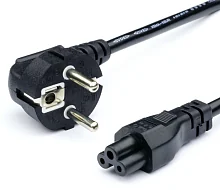 Силовой кабель 220V черный, мики маус