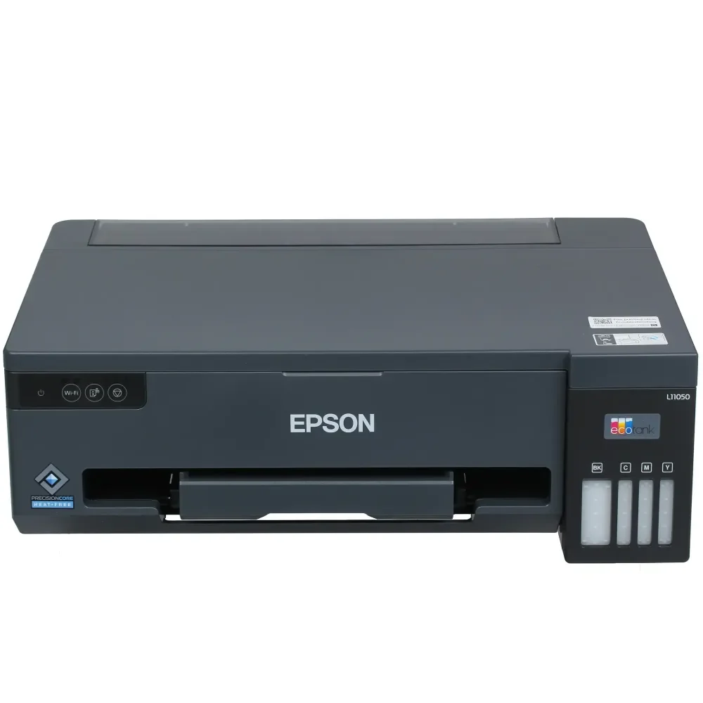Принтер Epson L11050 (A3+, 4800x1200 dpi, 4color, 15ppm(A4 black),8 ppm(A4 color), 64-300g/m2, USB, WiFi, оригинальные чернила)