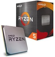 Процессор AMD Ryzen 5 5600 3.5Ghz (4.4Ghz Turbo), AM4, 6 Cores, 12 Threads, 32MB L3, Discrete Graphics Card Required, 65W Tray